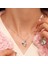 Pembe Zirkon Sakura Charm, 925 Ayar Gümüş 6