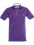 Polokoton %100 Pamuk Lacivert Oranj Renk Polo Yaka Iki Renkli Özel Pike Cepli T-Shirt 2
