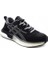 502-2 Erkek Sneaker Spor Ayakkabı-Siyah 1