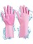 Sihirli Isıya Dayanıklı Silikon Çok Amaçlı Bulaşık Eldiven Fırçası Magic Gloves 2