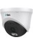 IPDP-2330M-M/SL-LITE 2mp 2.8mm 30MT Dahili Sesli H265+ IP67 Smart LED Ip Dome Kamera 1