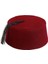 Bordo Renk Osmanlı Fesi 7 No 8-10 Yaş 1