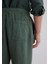 Yeşil Keten Pantolon 0010358-71598 7