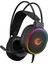 Rampage Rogue Siyah USB Rgb Ledli Gaming Esnek Mikrofonlu Oyuncu Kulaklık 1