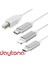 Daytona ADS-501 3'lü Usb-B=>micro Ligtning 1