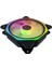 Rampage Coolwınd F1 38CFM 1200RPM 3-12CM Argb Fan Kontrolcü Hub+Kumandalı 6pin Siyah Kasa Fan Kiti 1
