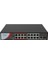 Hılook NS-0318P-130(B) 16XFE+1XGE+1XGE/SFP Yonetilemez 130W Poe Switch 1