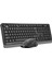 A4 Tech FG1035 Kablosuz Standart Siyah/gri Q Klavye+Mouse 1