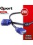 Qport 25M 15 Pin Fitreli Monitör / VGA Kablo (Q-VGA25) 1