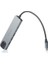Dark DK-AC-U31X47 Type-C To Ethernet / HDMI / USB 3.0 - USB 2.0 / Usb-C Pd 100W Macbook Pro/air &amp; Notebook/ultrabook Için Port Çoklayıcı Hub 1