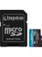 Kıngston 128GB Canvasgo+ SDCG4/128GB Mıcro-Sd Hafıza Kartı 1