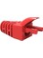 Trklink Pvc RJ45 Boots Konnektör Kırmızı Jack Kılıfı 50 'li Paket 1