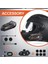 Y20 2x 1000M Telsiz Mesafeli 2 Kişi Bağlantılı Bluetooth Kask Kulaklık Fenerli Intercom.gzpde 5
