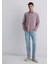 Keten Karışımlı Pembe Tencel Tm Liyosel Gömlek 0211482-89596 2