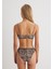 Leopar Desenli Kahverengi Bikini Altı 1913322-33653 4