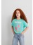 Mickey Mouse Baskılı Yeşil Tişört 7610332-71673 3