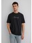 Istanbul Baskılı Siyah Tişört 0613002-71379 2