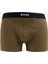 Siyah - Haki Erkek Boxer Trunk 2p Gift 1