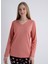 V Yaka Pembe Pijama Üst 403SIX-1110-074 2