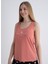 Yuvarlak Yaka Pembe Kadın Büstiyer 403SIX-1118-076 3