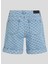 Yüksek Bel Normal Mavi Kadın Denim Şort A2W10111 2