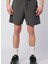 382H11W-A3Q Fastına Short Antrasit Lastikli Bel Regular Fit Düz Erkek Şort 1