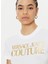 Yuvarlak Yaka Baskılı Beyaz Kadın T-Shirt 78HAHT01 3