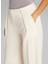 Yüksek Bel Bol Kesim Ekru Kadın Pantolon K20K208217ADA 3