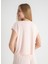 Yuvarlak Yaka Pembe Pijama Üst 403SIX-1110-051 3