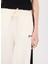 V5GB00Z3D60G1O6 Sweater Pants Beyaz Lastikli Bel Relaxed Desenli Kadın Eşofman Altı 3