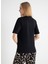 V Yaka Siyah Pijama Üst 403SIX-1110-062 4