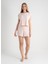 Pembe Kadın Pijama Şort 403SIX-1117-050 2