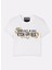 Yuvarlak Yaka Baskılı Beyaz Kadın T-Shirt 78HAHC05 1