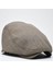 Erkek Kasket Keten Yazlık Flat Cap Şapka 1