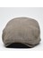 Erkek Kasket Keten Yazlık Flat Cap Şapka 2