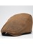 Erkek Kasket Keten Yazlık Flat Cap Şapka 3