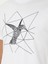 Erkek Beyaz Slim Fit Bisiklet Yaka Desenli T-Shirt 50305443-VR013 7