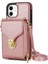 Apple iPhone 11 Pu Deri Kaplamalı Tpu Kart Yuvası Telefon Kılıf Stand Crossbody Fermuar Kapak Black (Yurt Dışından) 1