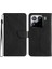 Xiaomi 15 Kılıf Için Cilt Dokunma Hatları Pu Deri Flip Telefon Kapağı-Siyah (Yurt Dışından) 4