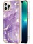 iPhone 13 Pro Max Için Mermer Desen Yumuşak Tpu Tampon Kılıf Kapak Rose Gold (Yurt Dışından) 1