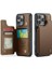 IPhone 16 Için Flip Case Pro Rfıd Engelleme Stand Pu Deri Kart Ince (Yurt Dışından) 1