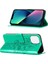 iPhone 14 Plus Için Kelebek Pu Deri Çevirmeli Cüzdan Stand Telefon Kılıfı - Mor (Yurt Dışından) 1