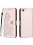 iPhone 16E Fermuarlı Cüzdan Eşkenar Dörtgen Pu Deri Çapraz Askılı Telefon Çantası (Yurt Dışından) 1