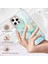 iPhone 12 Pro Max Için Mermer Desen Yumuşak Tpu Tampon Kılıf Kapak Turkuaz (Yurt Dışından) 3
