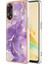 Oppo Oppo 8t 4g Koruma Için Kılıf Yumuşak Tampon Ince Tpu Mermer Desen (Yurt Dışından) 1