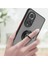 Huawei Nova 9 Için Yüzük Stand Mat Sert Silikon Telefon Kılıfı - Kırmızı (Yurt Dışından) 5