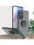 Huawei Nova 9 Için Yüzük Stand Mat Sert Silikon Telefon Kılıfı - Kırmızı (Yurt Dışından) 1