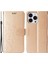 iPhone 15 Pro Max Cep Telefonu Kılıfı Pu Deri Cüzdan Kapak Stand Kayışı (Yurt Dışından) 1