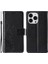 iPhone 15 Pro Max Cep Telefonu Kılıfı Pu Deri Cüzdan Kapak Stand Kayışı (Yurt Dışından) 1
