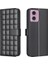 Motorola Moto G24 Pu Deri Kart Yuvaları Tutucu Koruyucu Için Flip Case (Yurt Dışından) 1